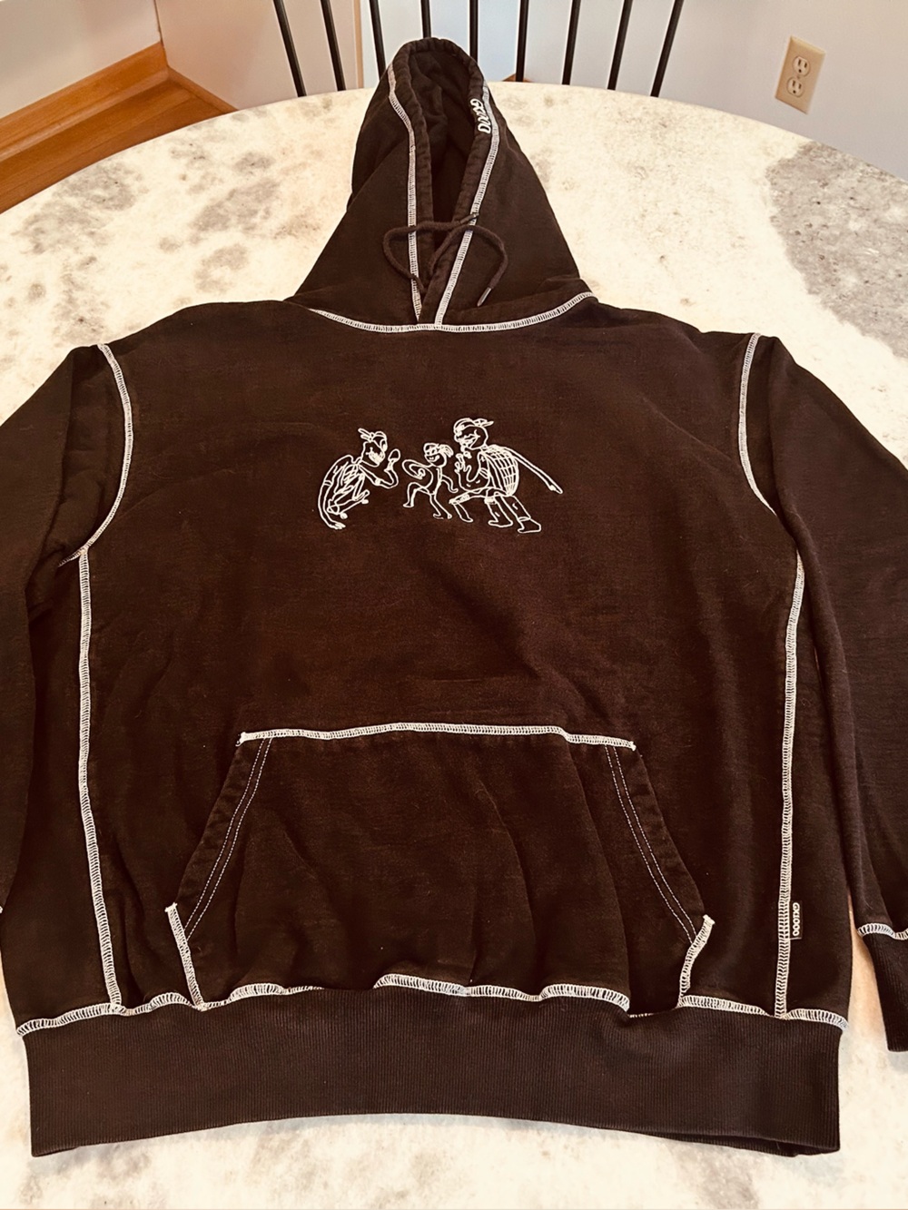 GX1000 3SUM Skateboard Hoodie